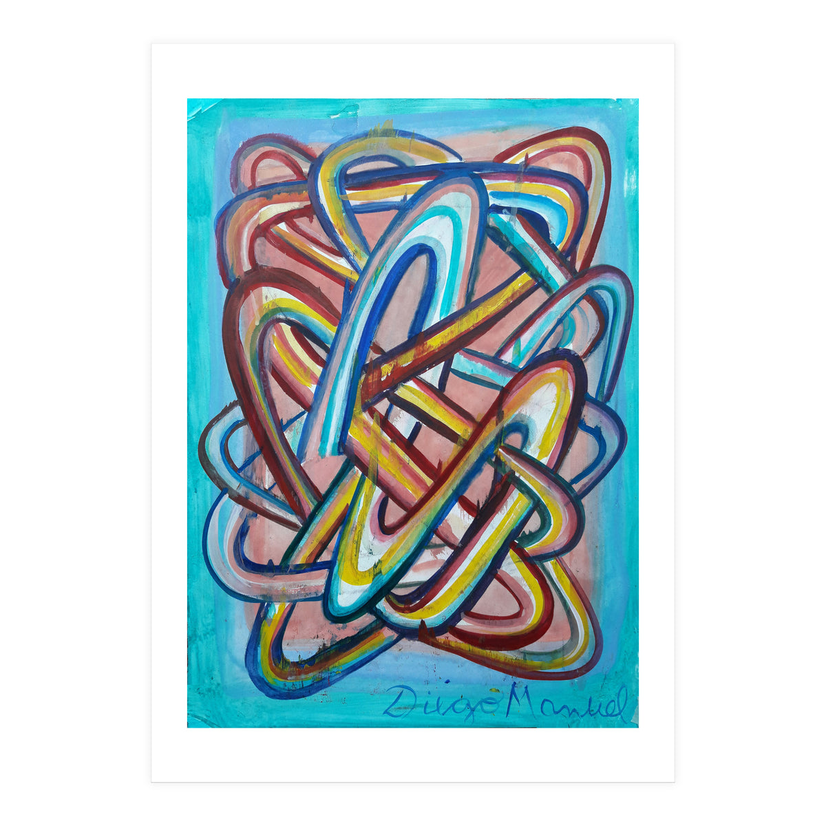 Formas En El Espacio 28 (Print Only)