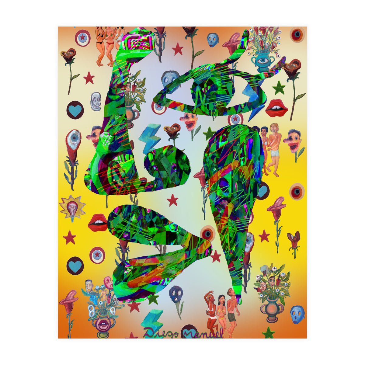 Graffiti Digital 12 2022 B 9 (Print Only)