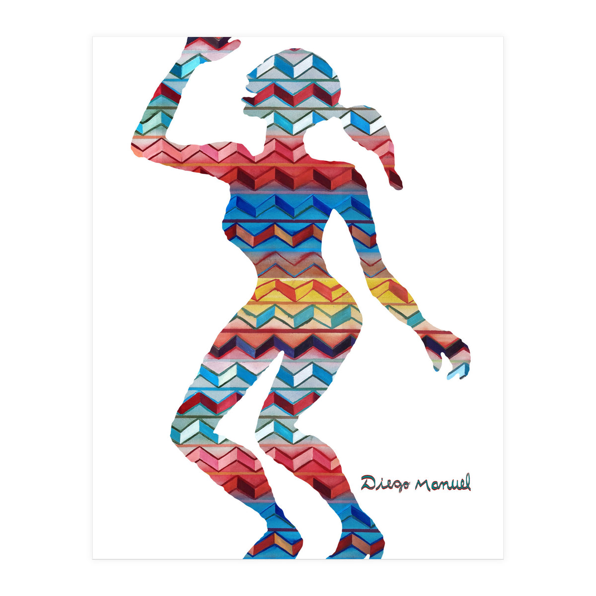 Dance Girl 21  (Print Only)