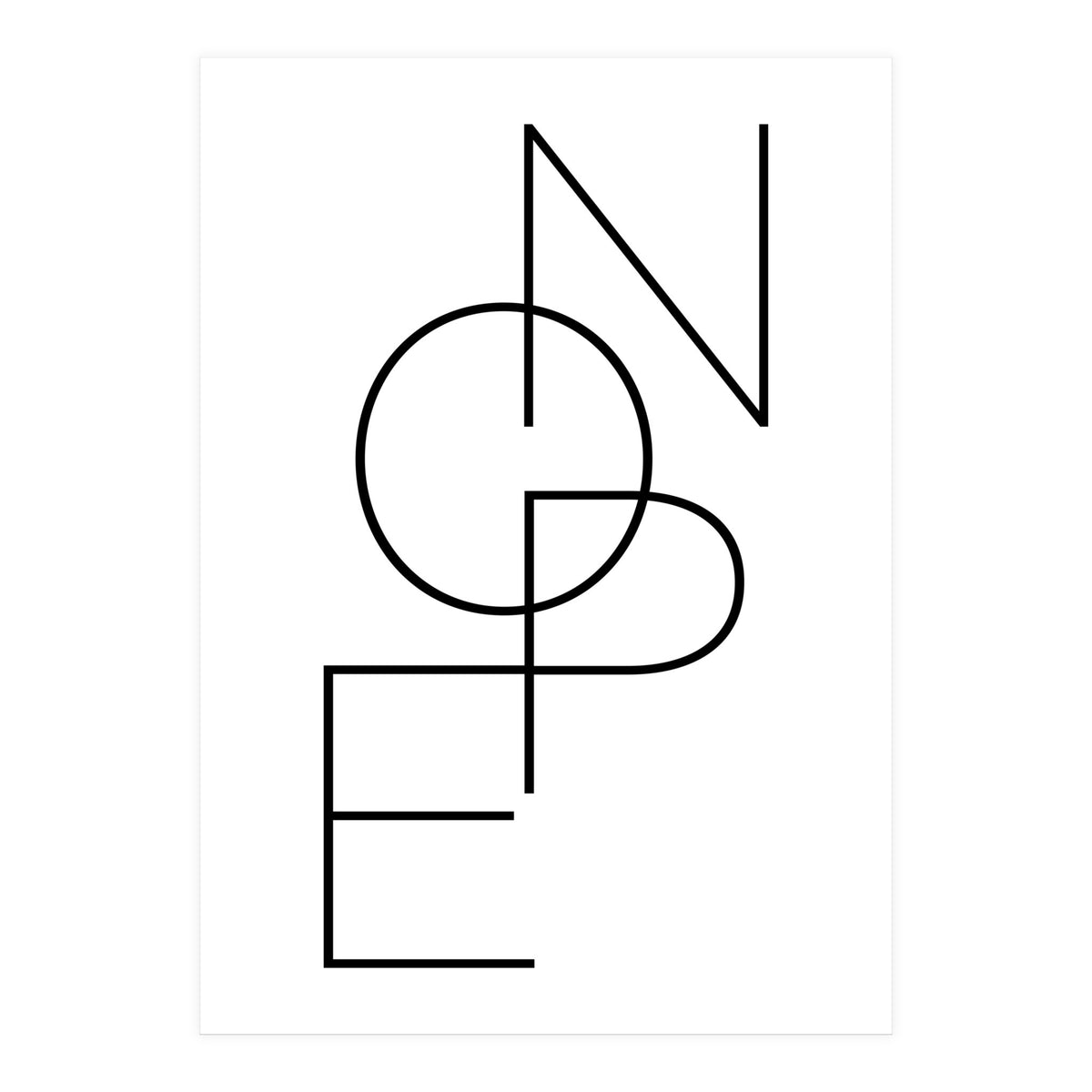NOPE (Print Only)