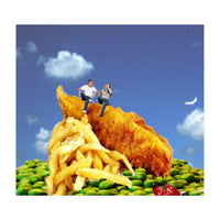 Any one for "fish n chips". (Print Only)