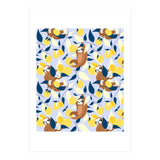Lazy Day Hangout (Print Only) thumbnail