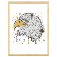 Eagle scribble sketch