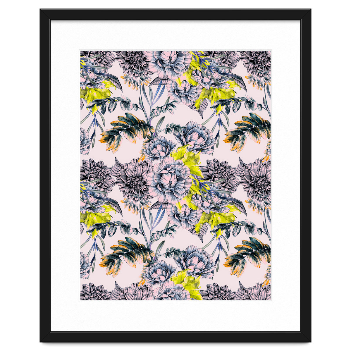 Flowering blooming in pink