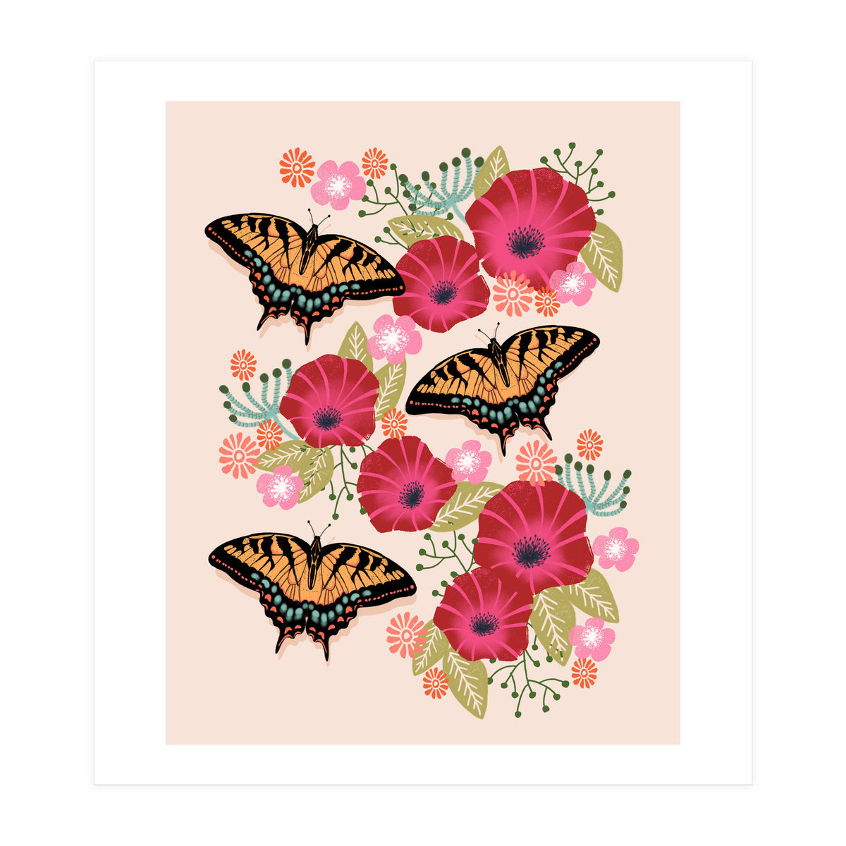 Swallowtail Butterfly (Print Only)