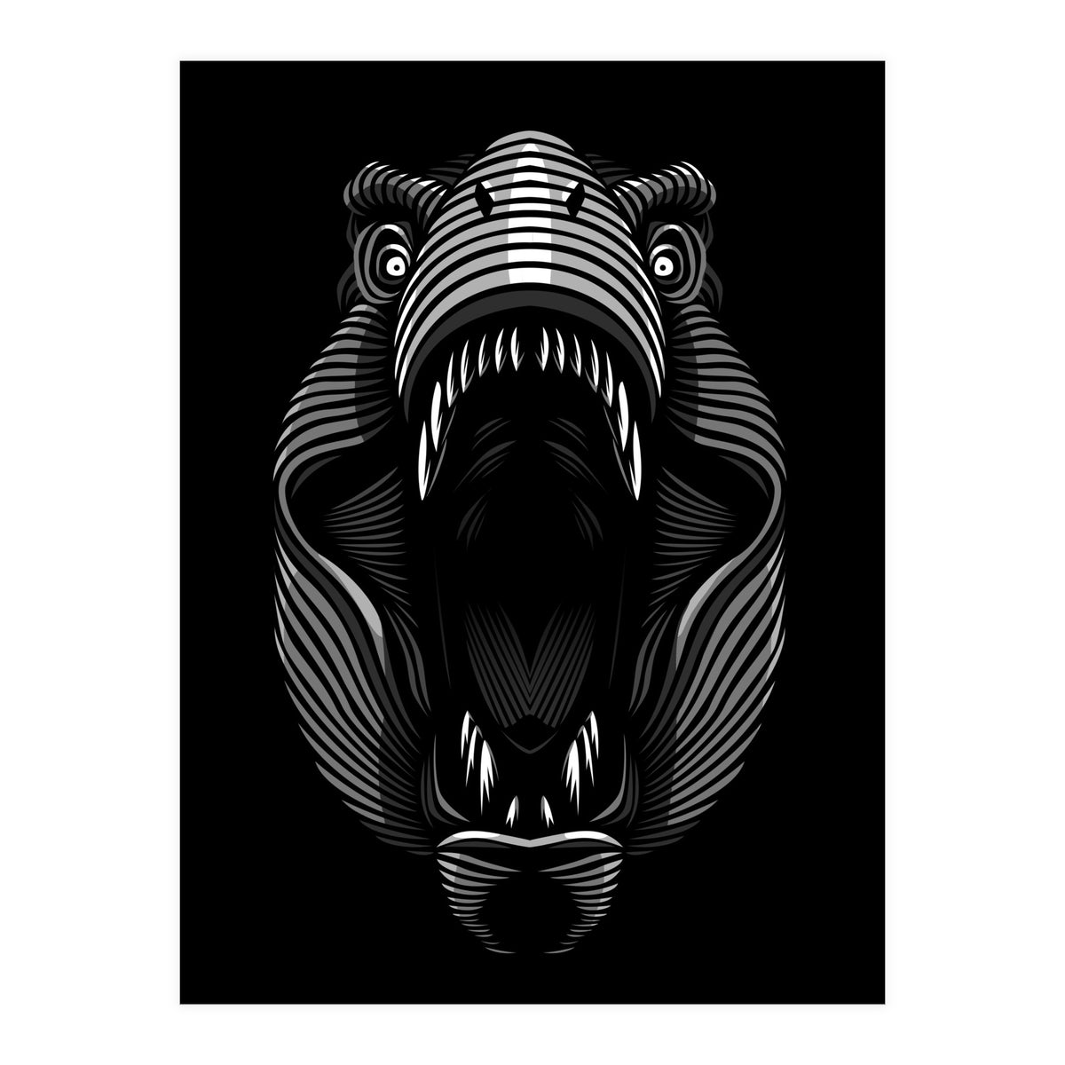 T-Rex Lines (Print Only)