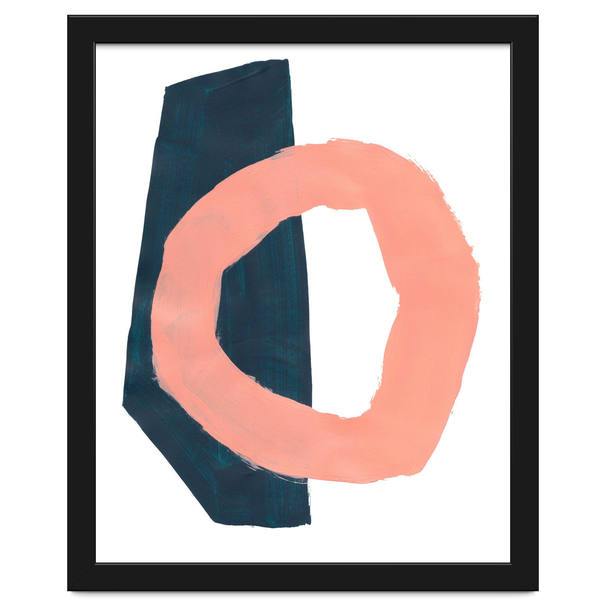 Teal Pillar Salmon Ring