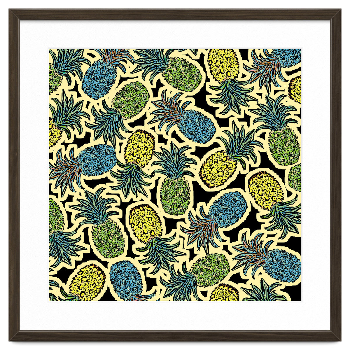 Pineapple Pandemonium Retro Tone