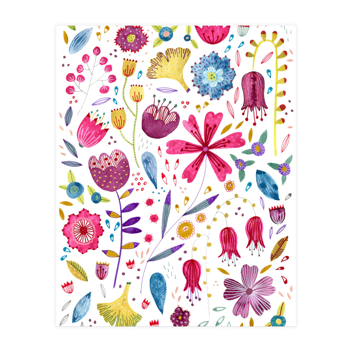 Autumn Hedgerow (Print Only)