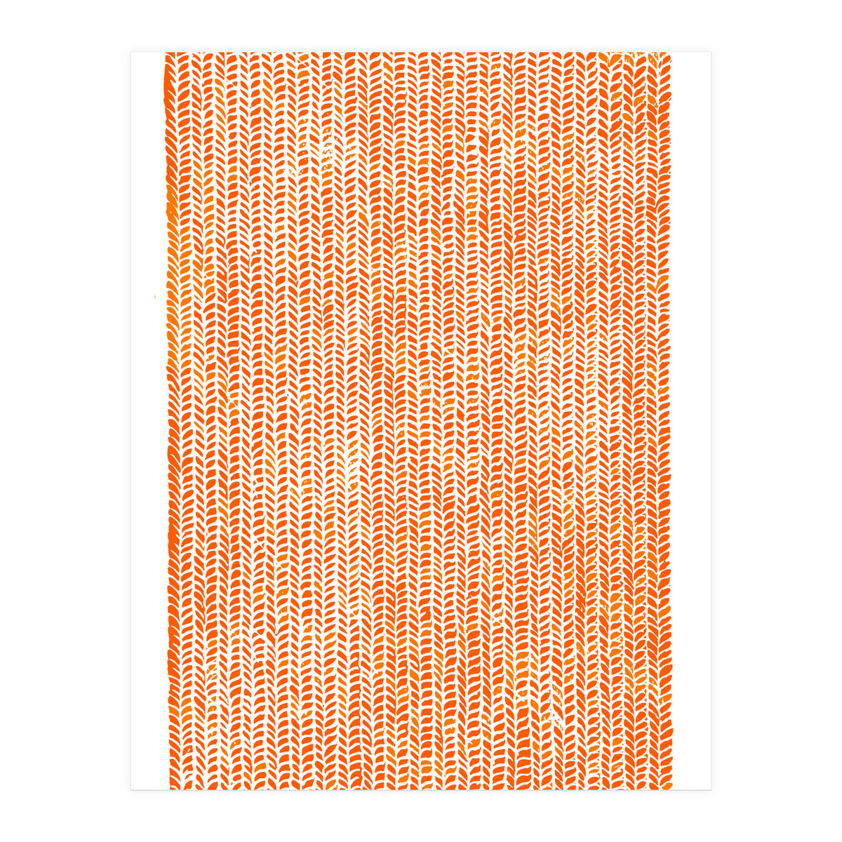 Stockinette Orange (Print Only)