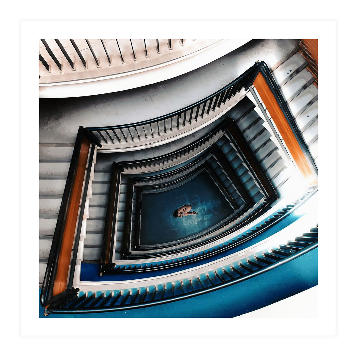 Spiral Staircase 1 (Print Only)
