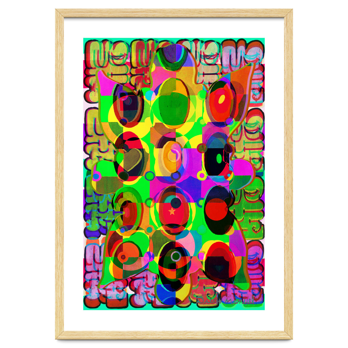 Pop Abstract 2023 Tapiz 102
