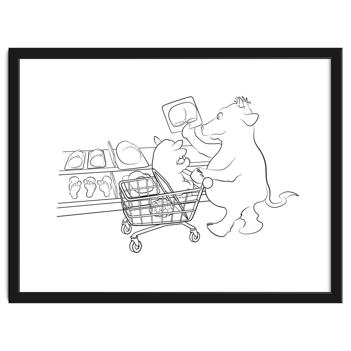 Supermarkey Cow Mandos