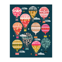 Hot Air Balloons (Print Only)