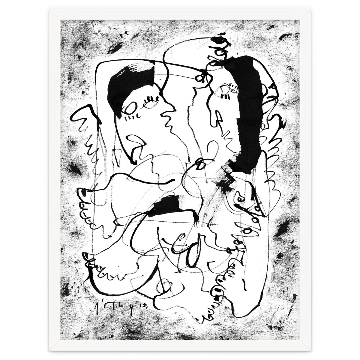 Dancing Forever - b&w