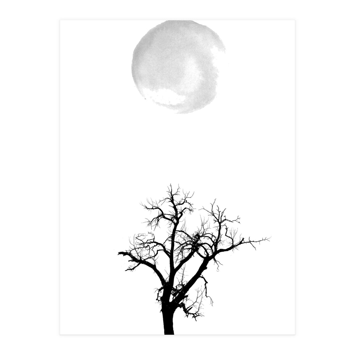 Moonlinght Landscape (Print Only)