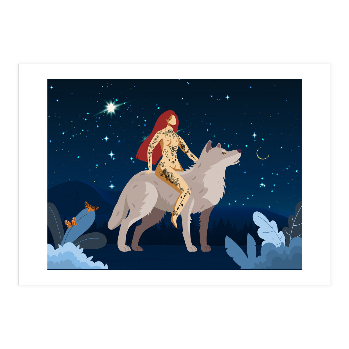 Riding My Werewolf (Print Only)