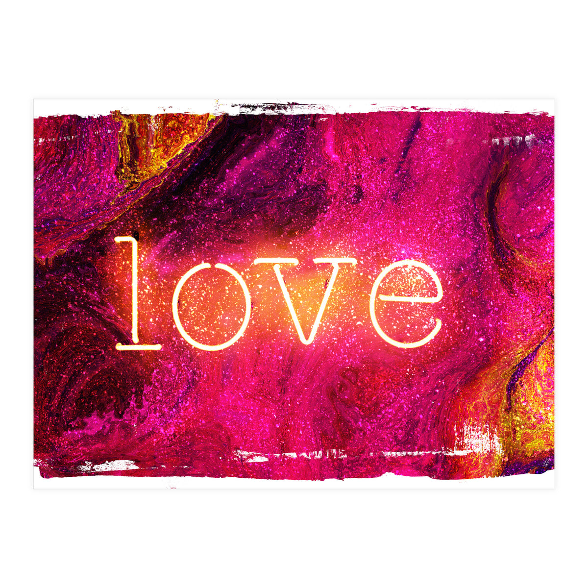 Neon Collection - Love (Print Only)