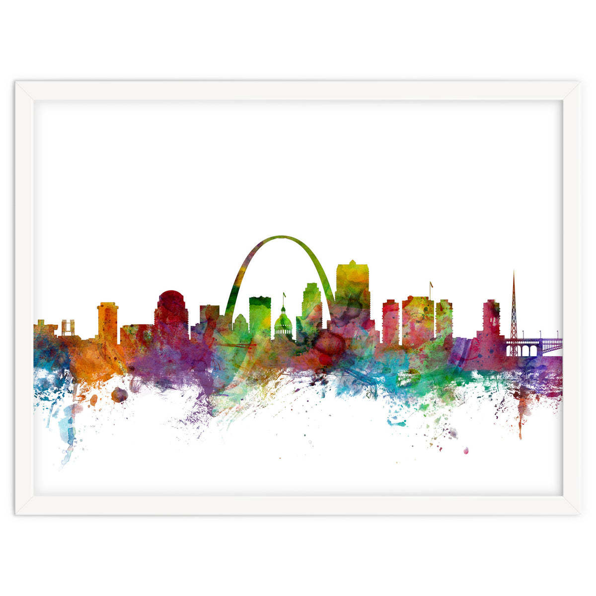 St Louis Missouri Skyline