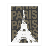 Paris, France \\ Poster Art (Print Only)