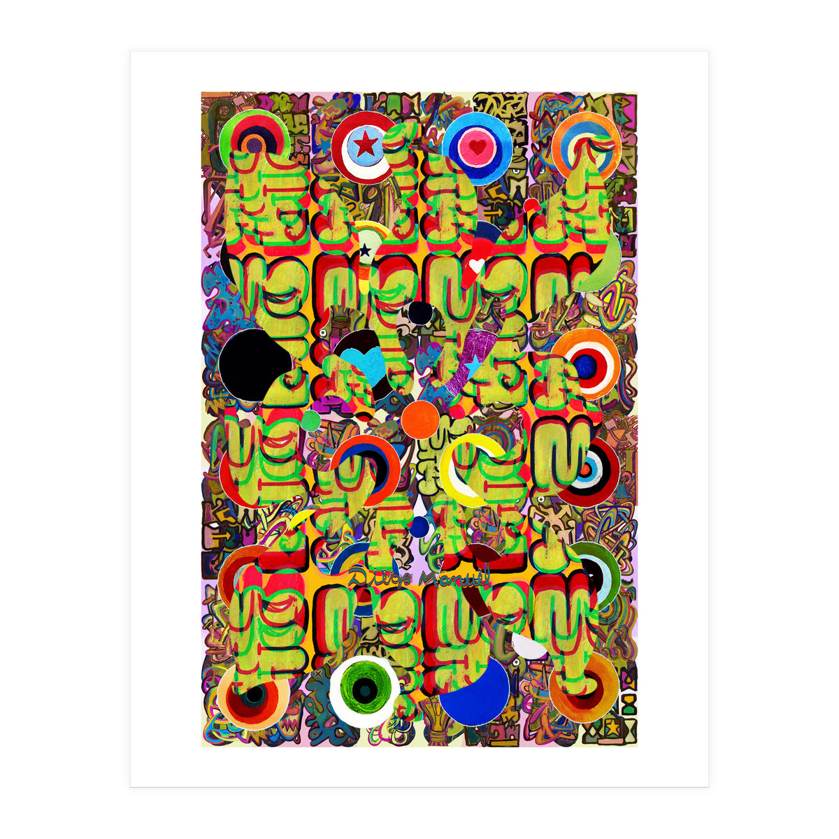 Fuego Y Graffiti 74 (Print Only)