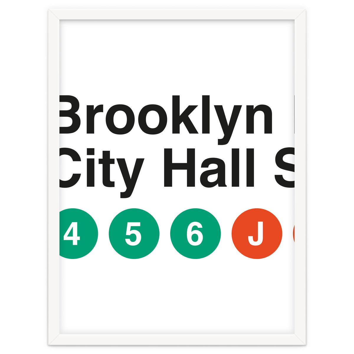 Vignelli's Subway Sign
