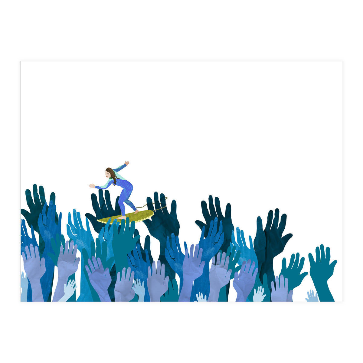 Crowd Surfing (Print Only)
