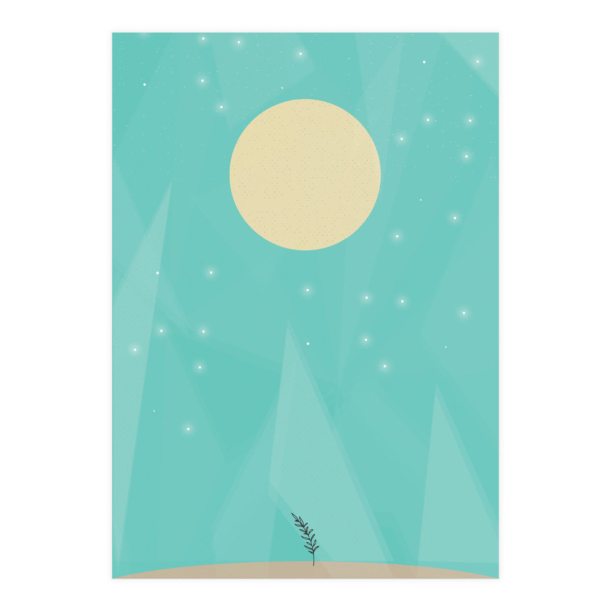 Moonflower Retro (Print Only)