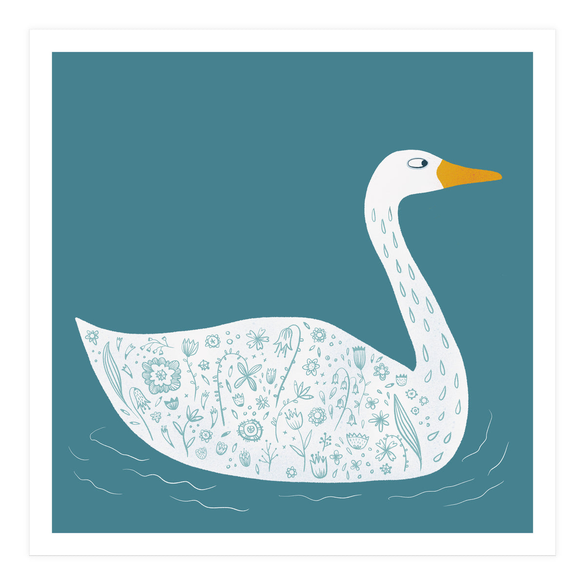 Swan Dark (Print Only)