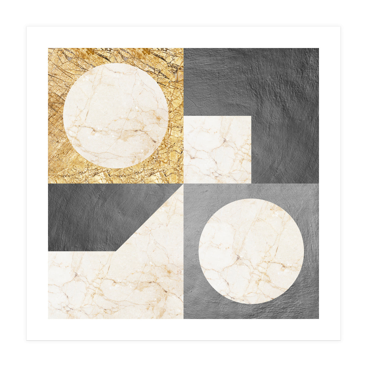 Marble and gold VI (Print Only)