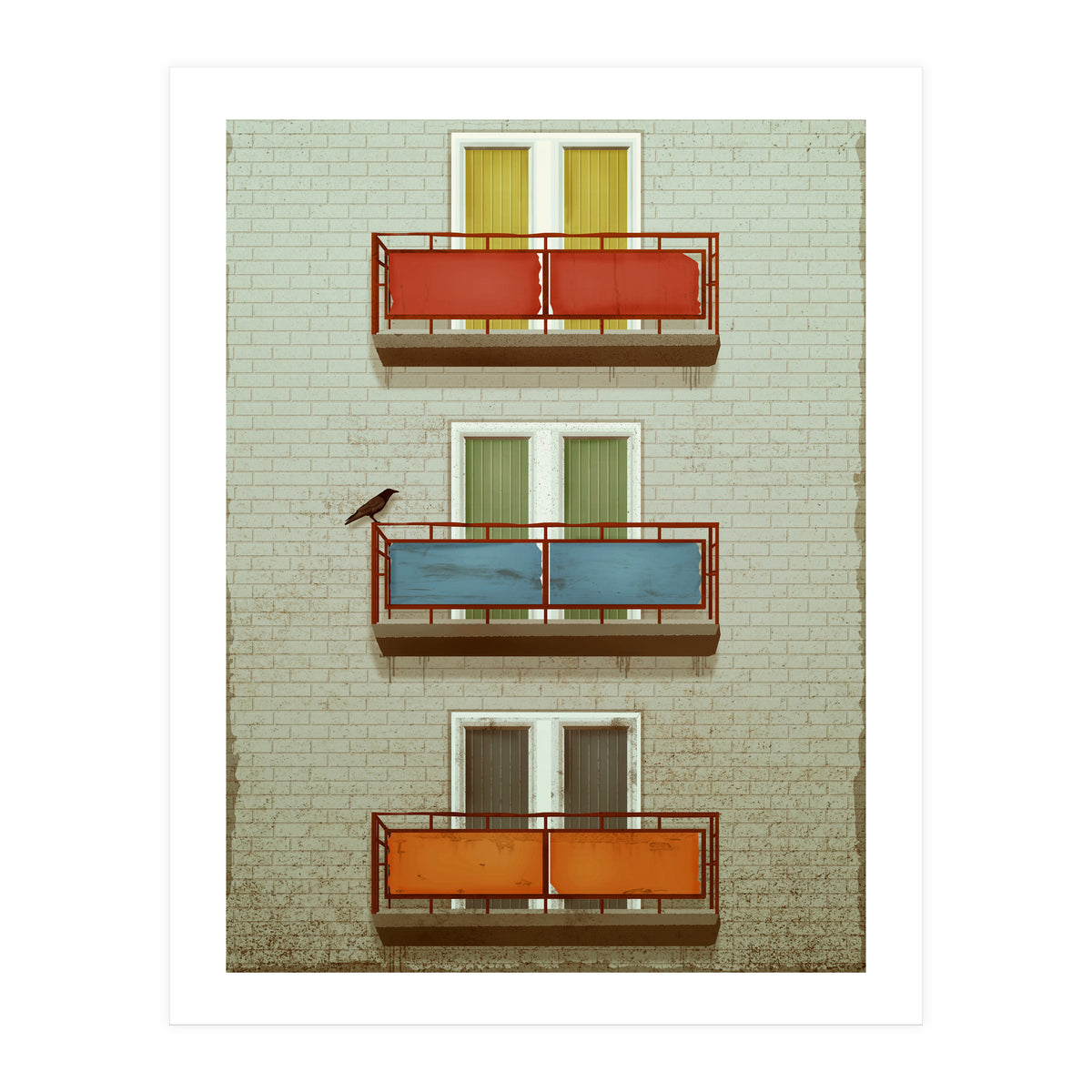 Urban living (Print Only)