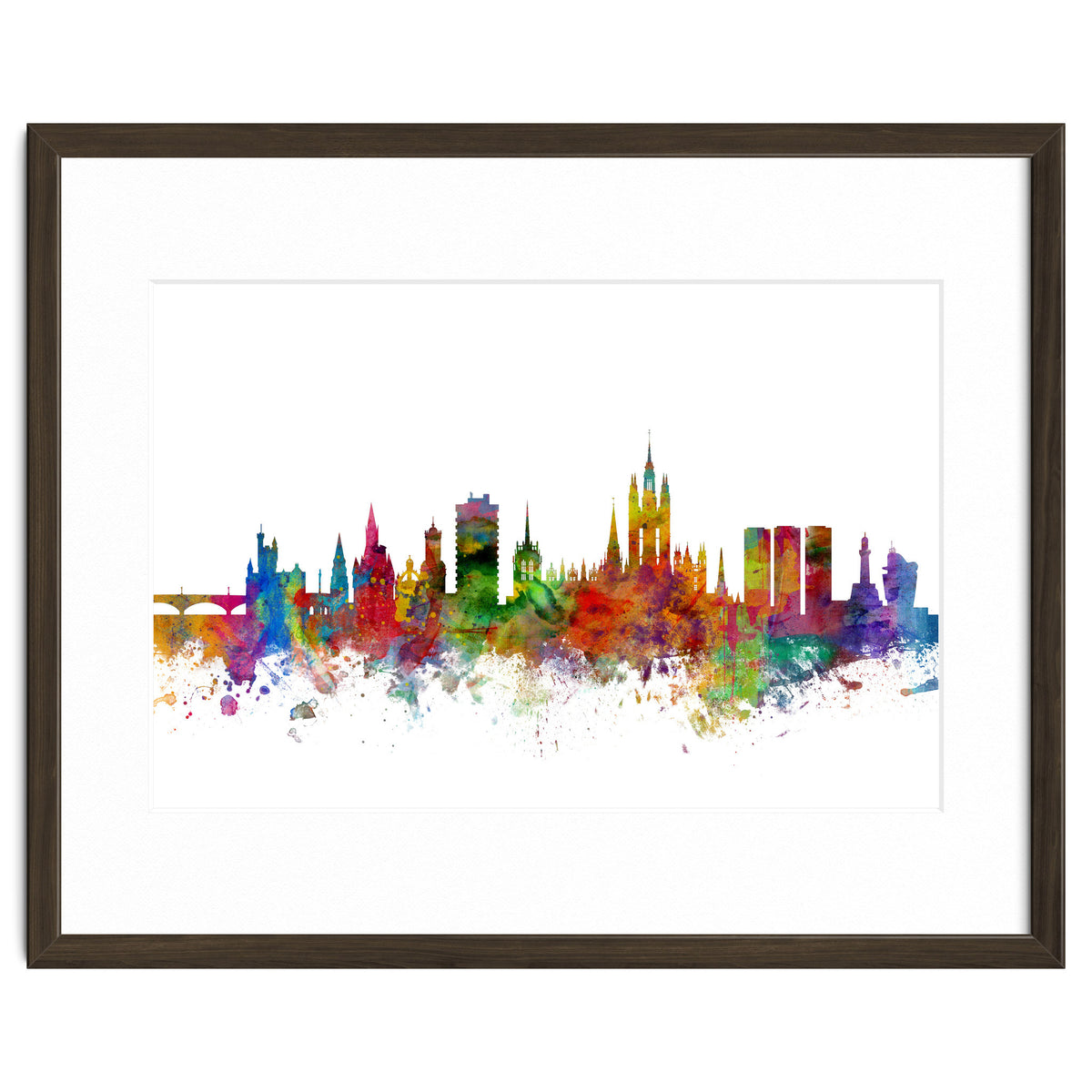 Aberdeen Scotland Skyline