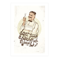 The Barber (Print Only)