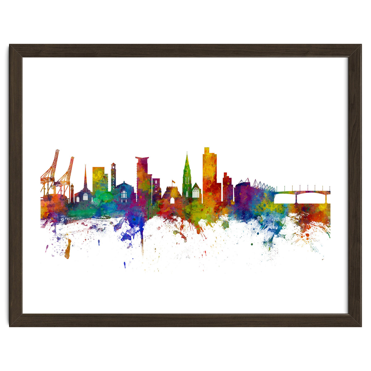 Southampton England Skyline