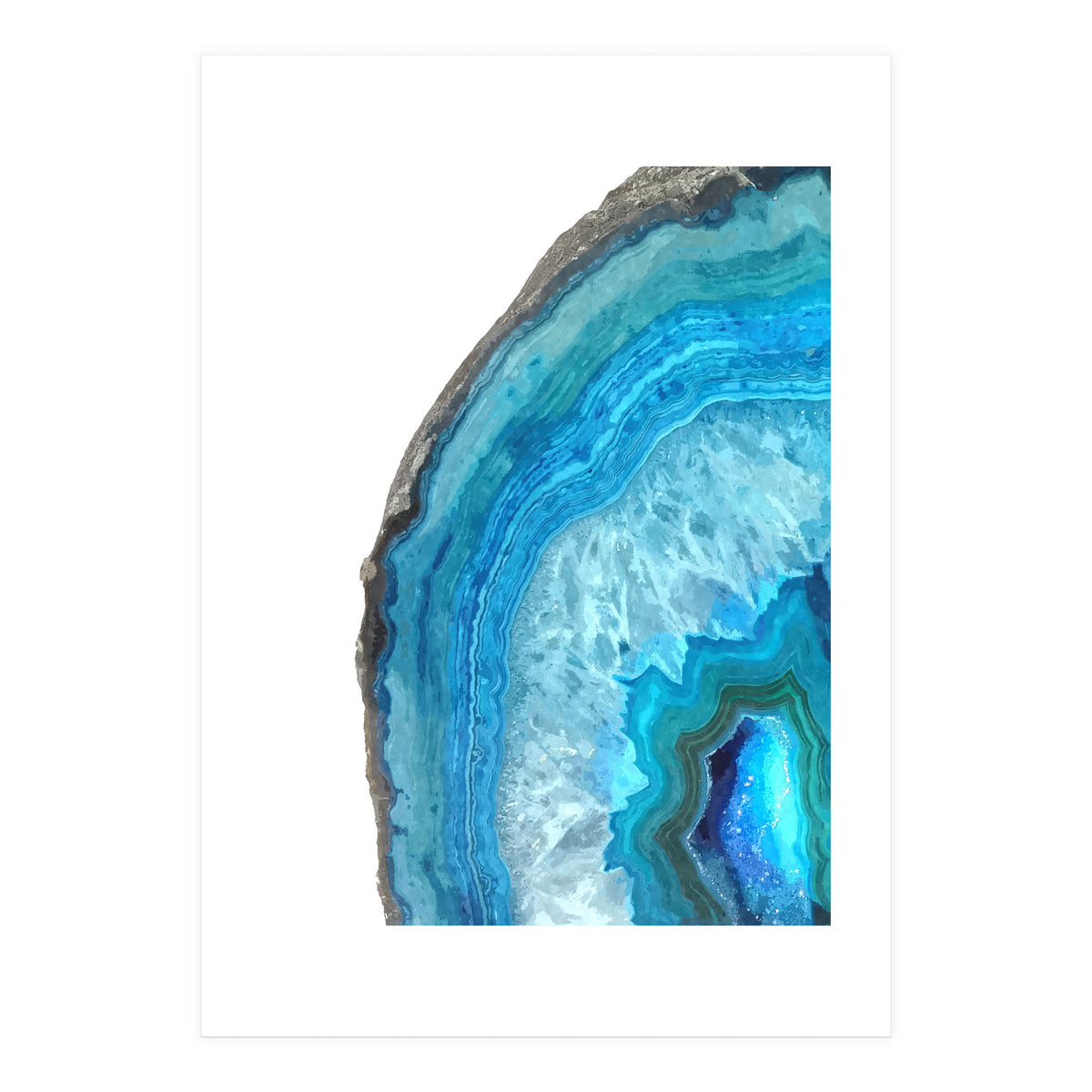 Blue Agate (Print Only)