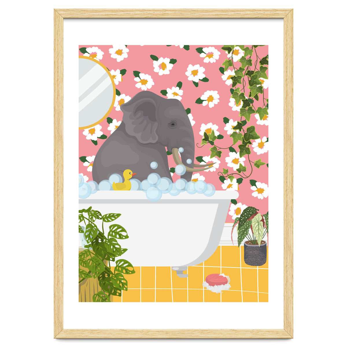 Elephant Bathing