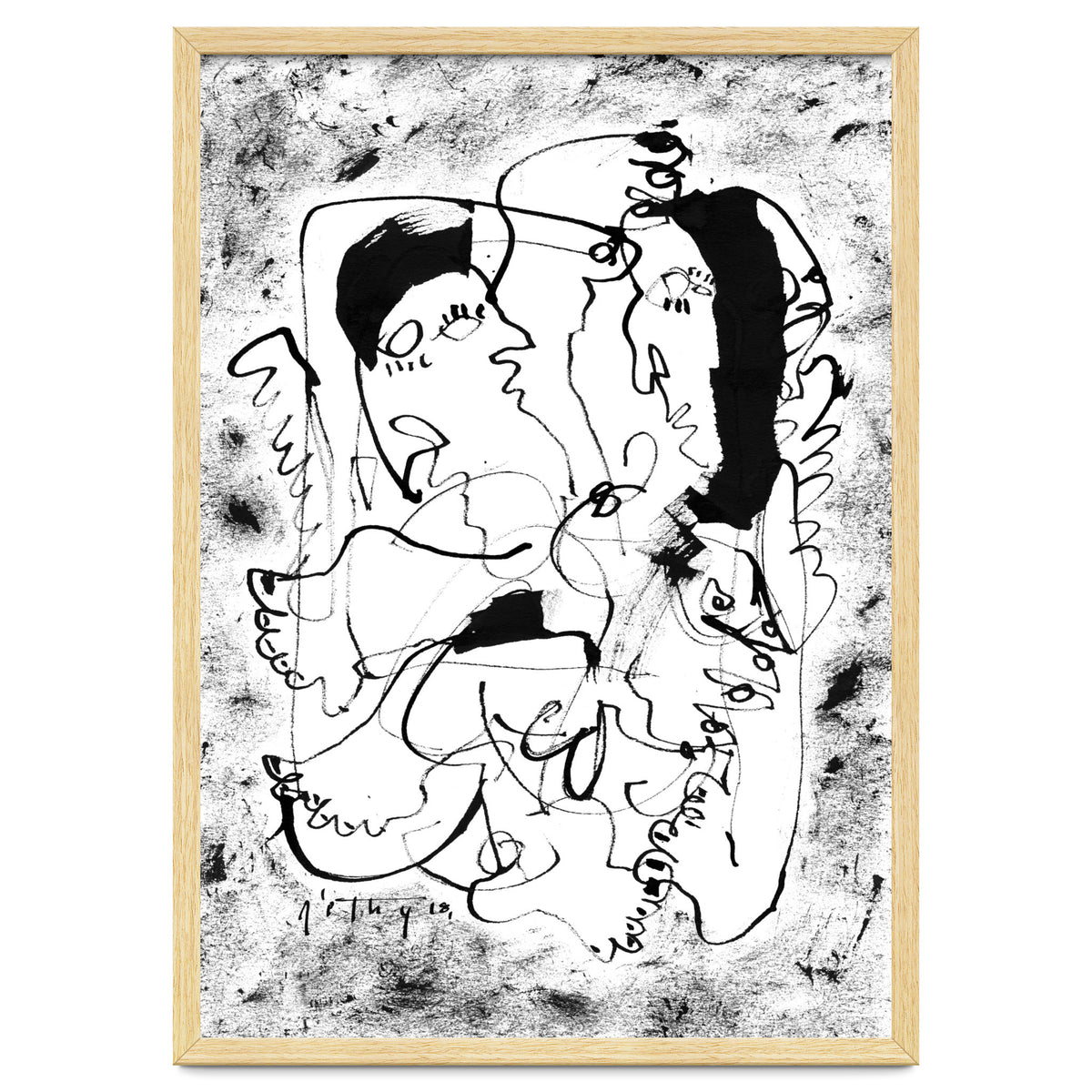 Dancing Forever - b&w