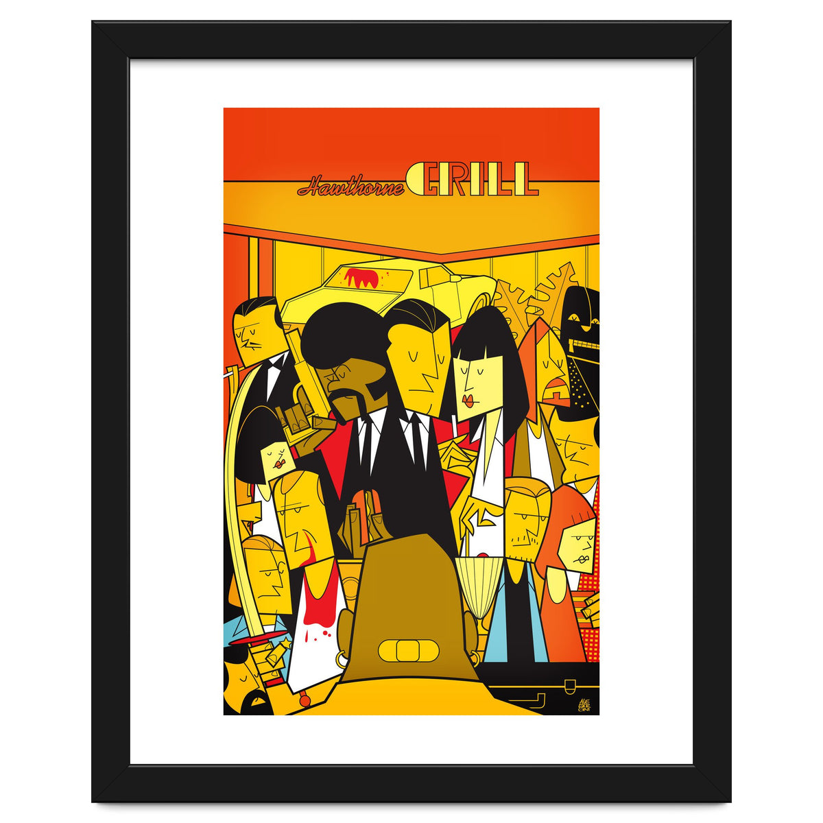 Pulp Fiction Alternative Movie Poster