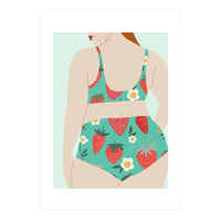 My Strawberry Swimsuit (Print Only)