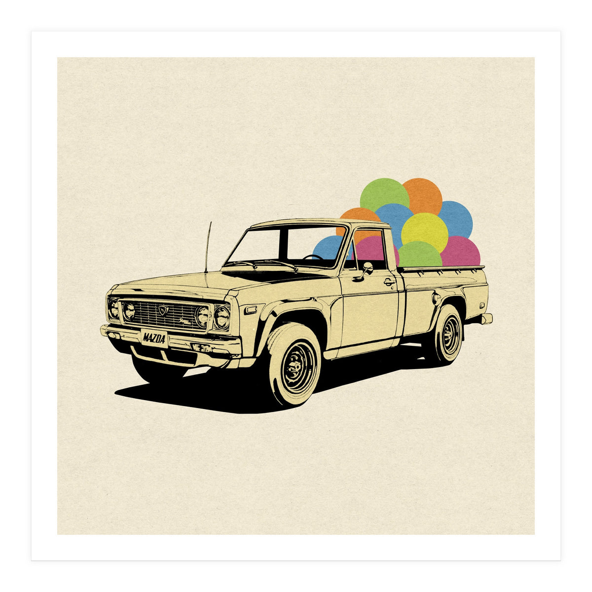 Pickup Truck (Print Only)