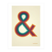 1970s Retro Ampersand (Print Only)