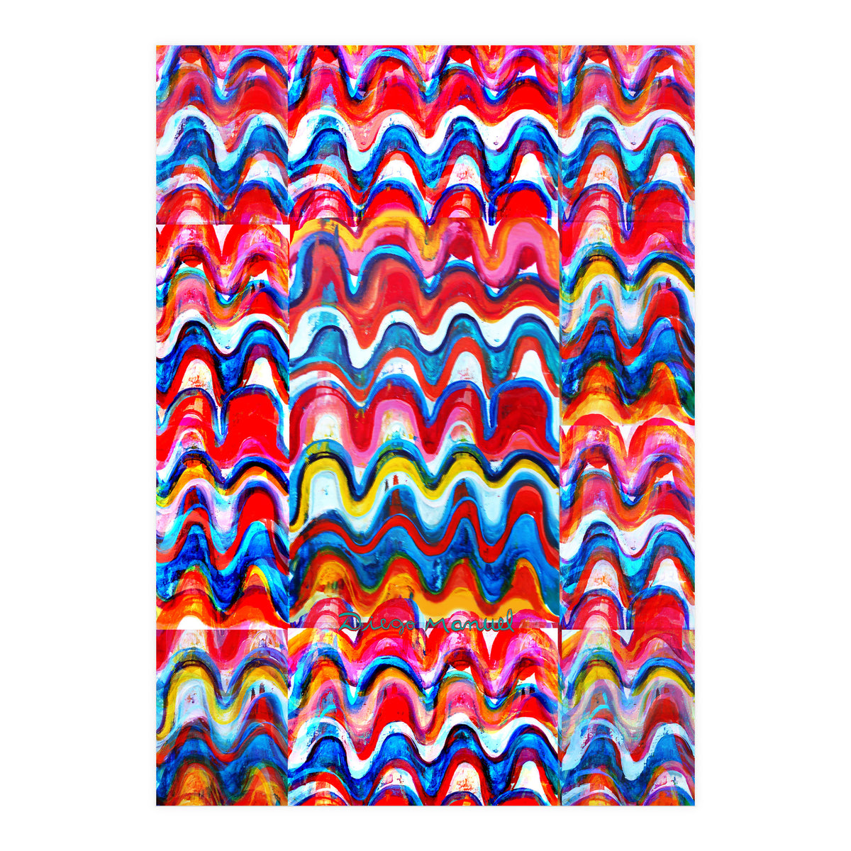 Pop abstract color full (Print Only)