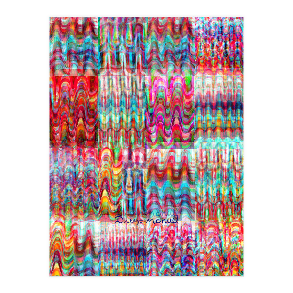 Pop abstract color full (Print Only)