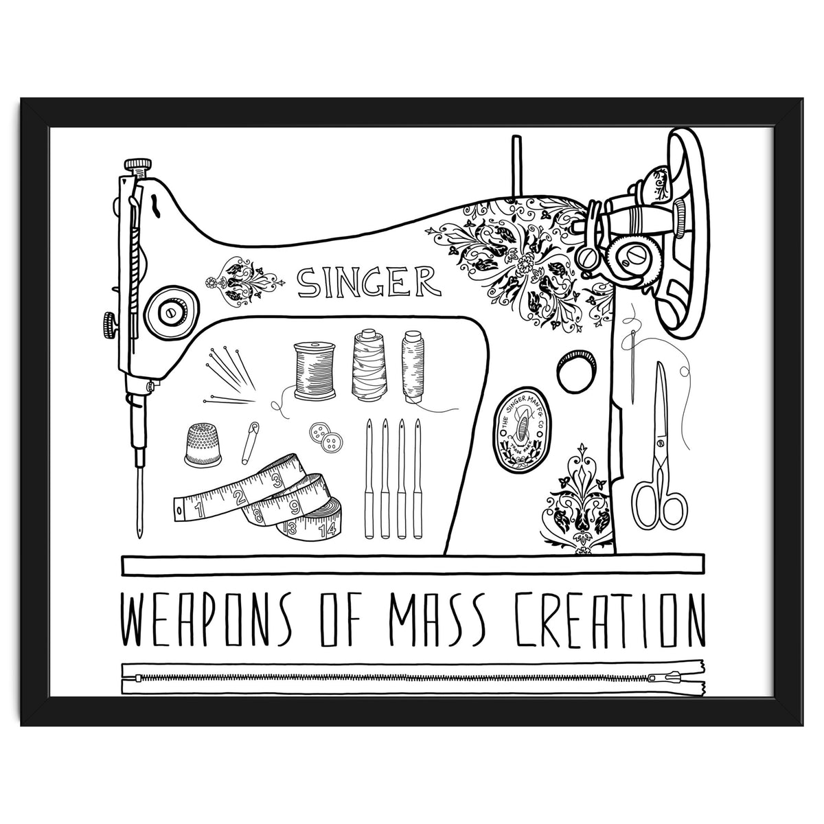 Weapons Of Mass Creation - Sewing