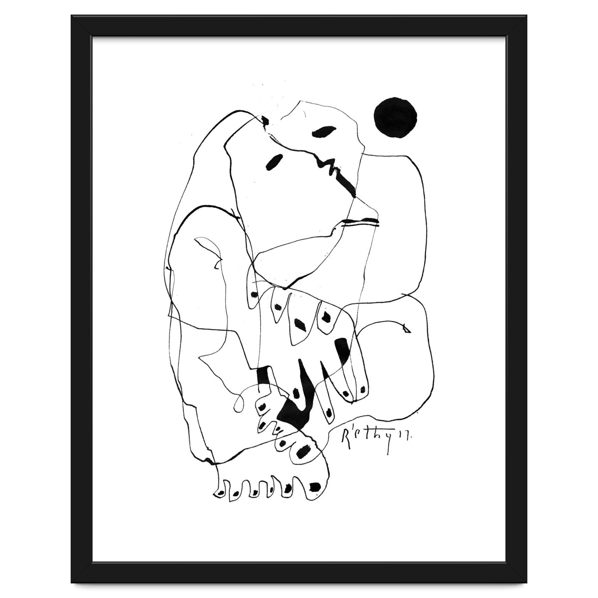 Purification of the Soul - b&w