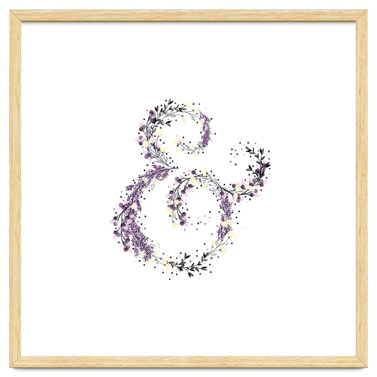 Floral Ampersand