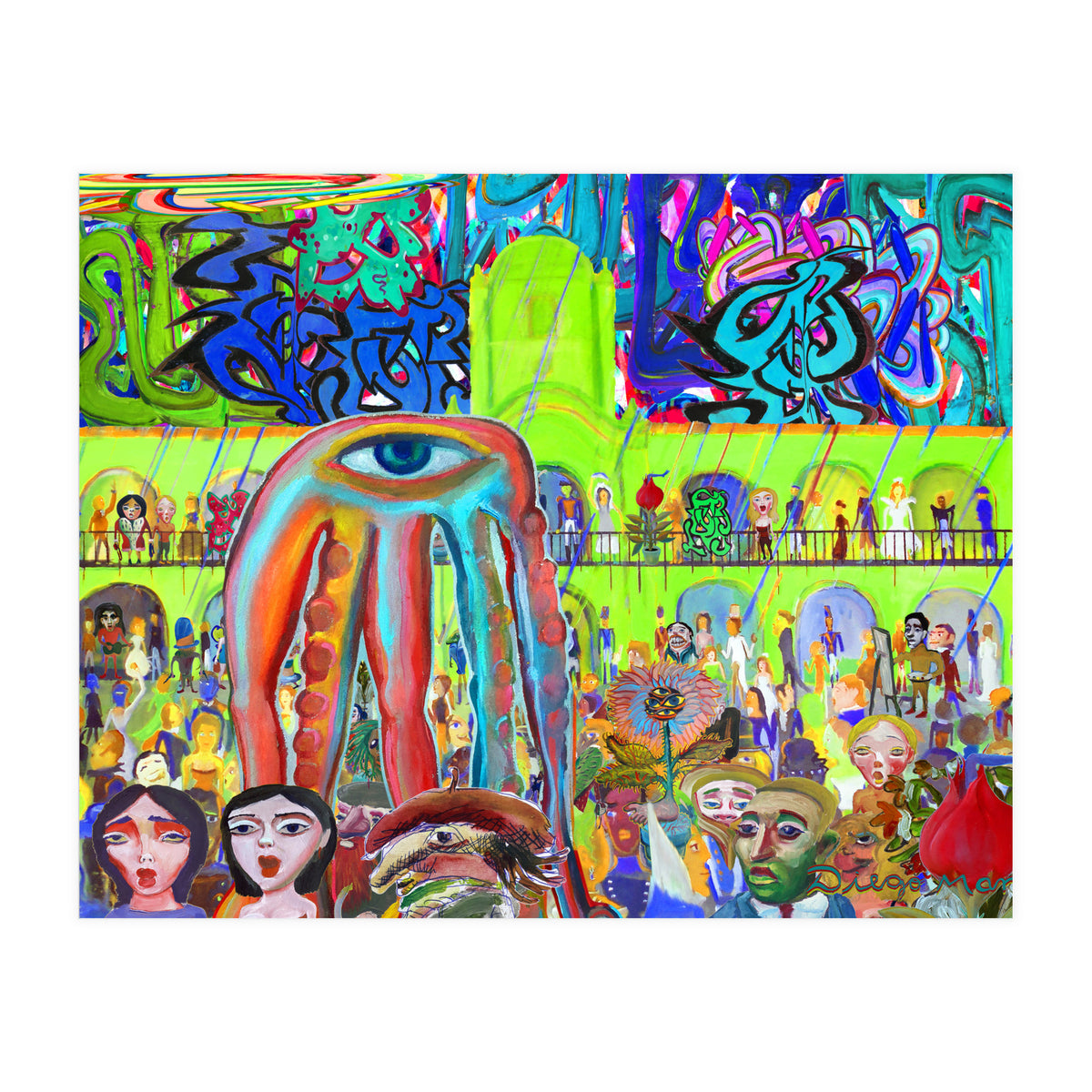 25 De Mayo Pop Digital 19 (Print Only)