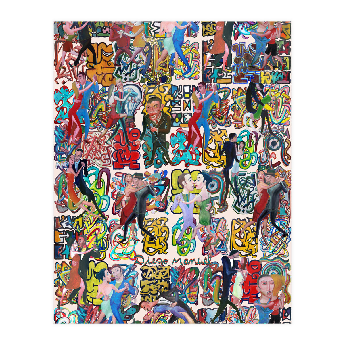 Tango And Graffitis 2 (Print Only)