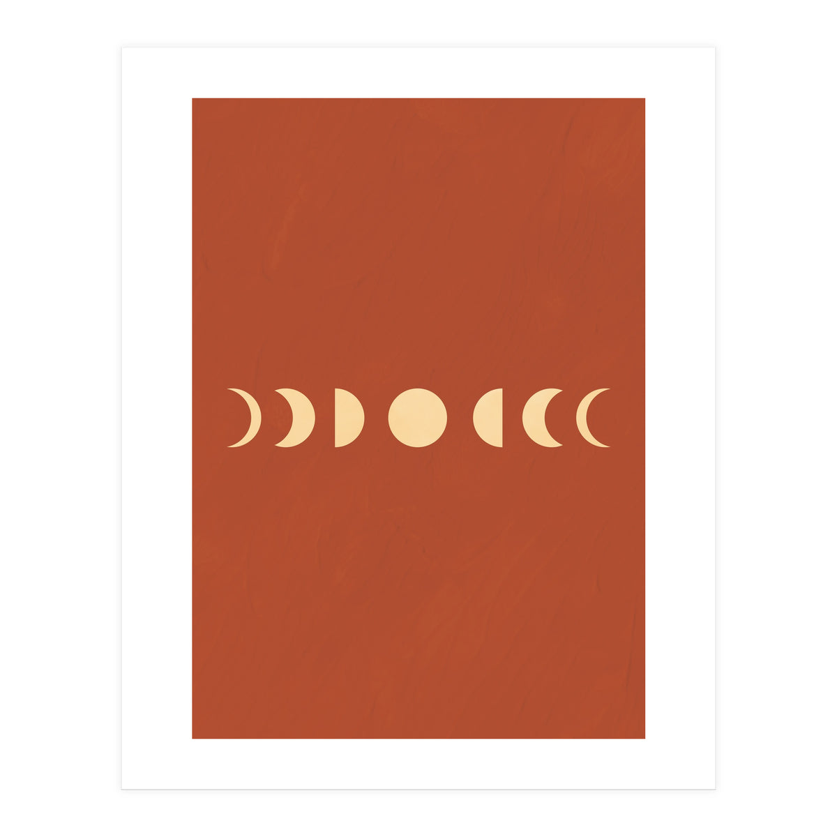 Lunar Eclipse Moon Phases III (Print Only)