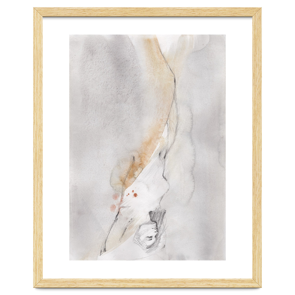 Drawing of a beautiful girl